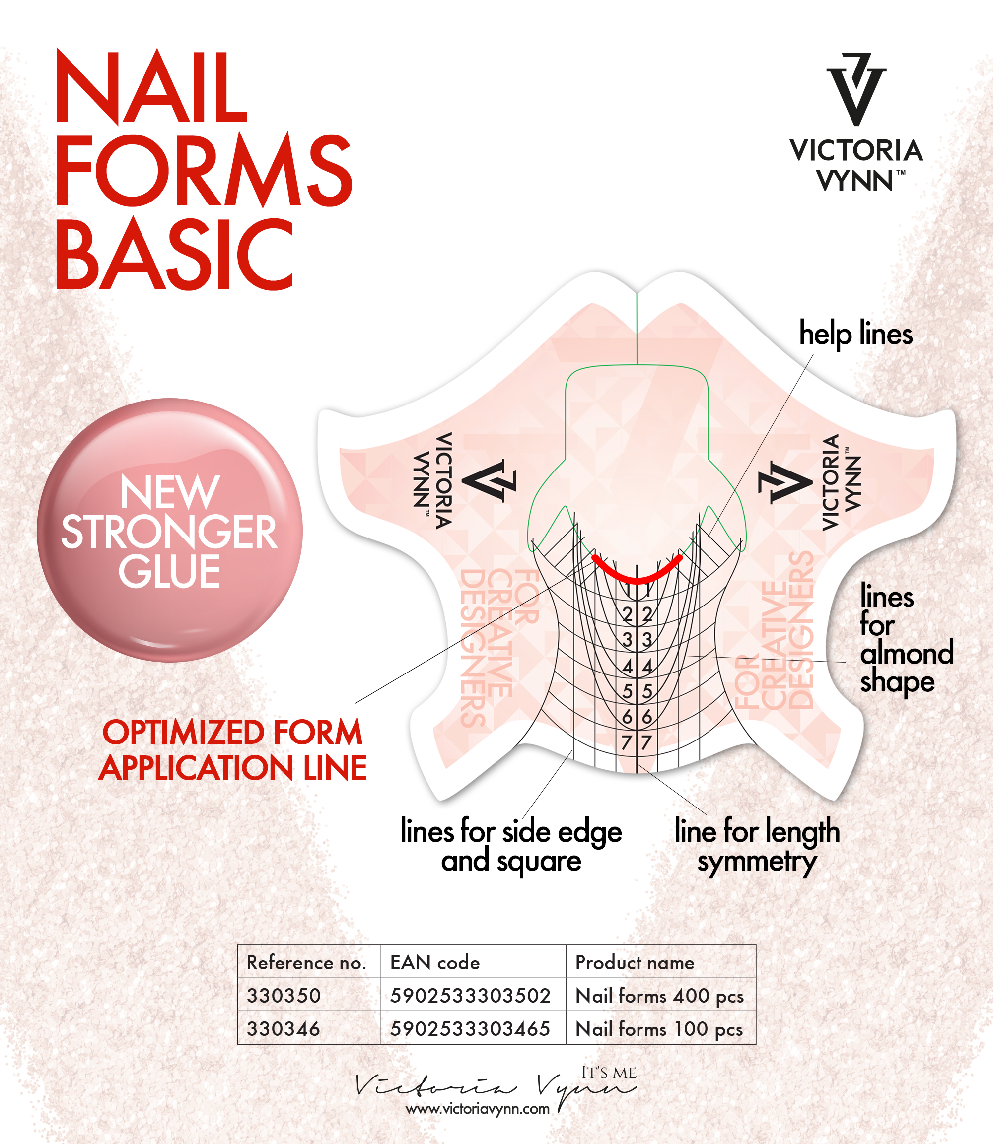 ŠABLONE PINK 400psc - slika 2