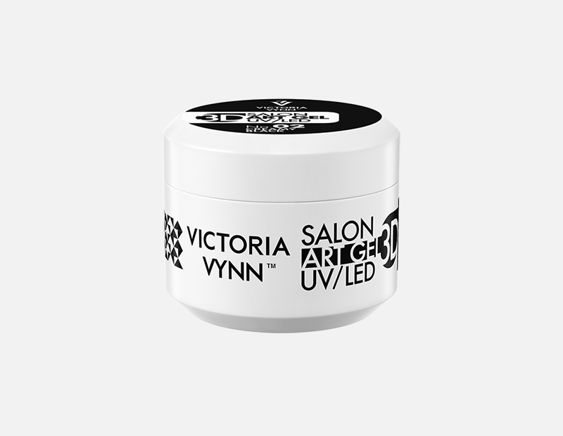 3D ART GEL 02 Creamy Black