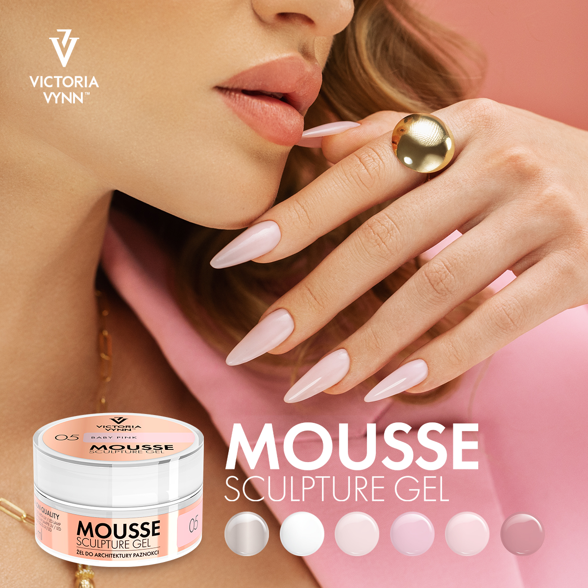 Mousse Sculpture Gel 06 – Dirty Blush 15 - slika 2