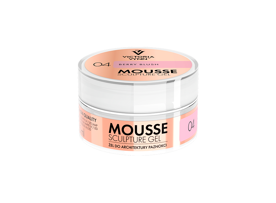 Mousse Sculpture Gel 04 – Berry Blush 15ml - slika 3
