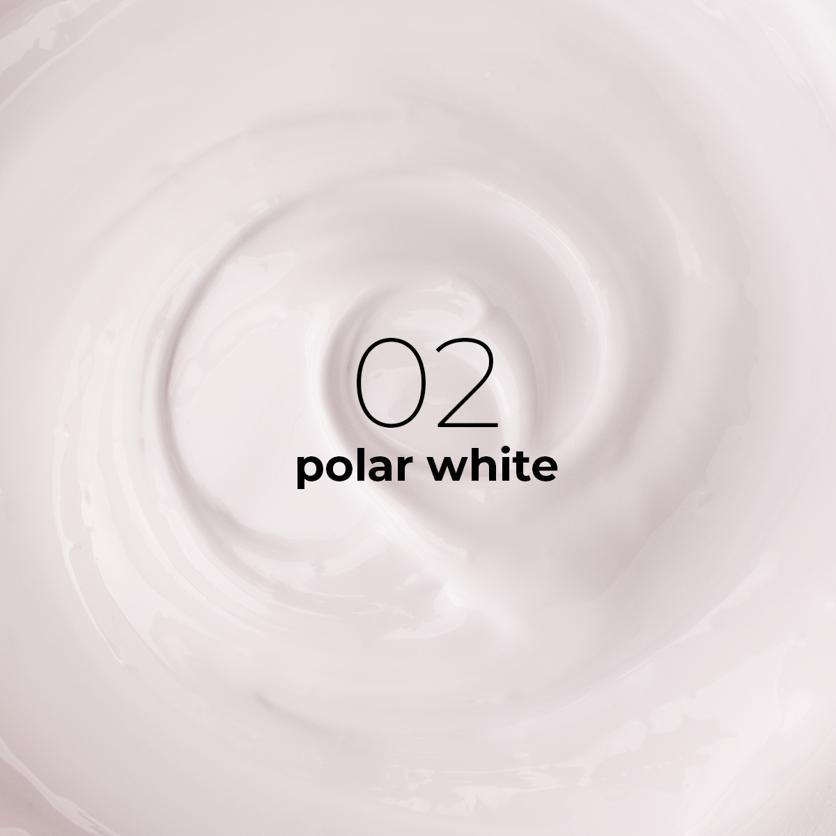 Mousse Sculpture Gel 02 – Polar white 15ml