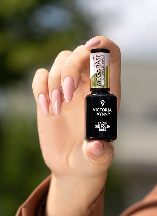 GEL POLISH MEGA BASE NUDE 15ml - slika 4