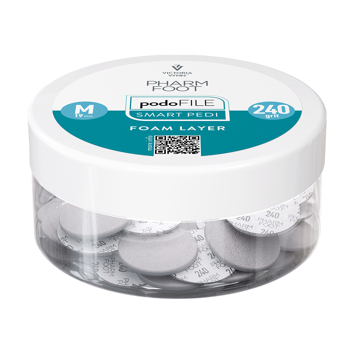 PODO FILE FOAM LAYER M, 240grit