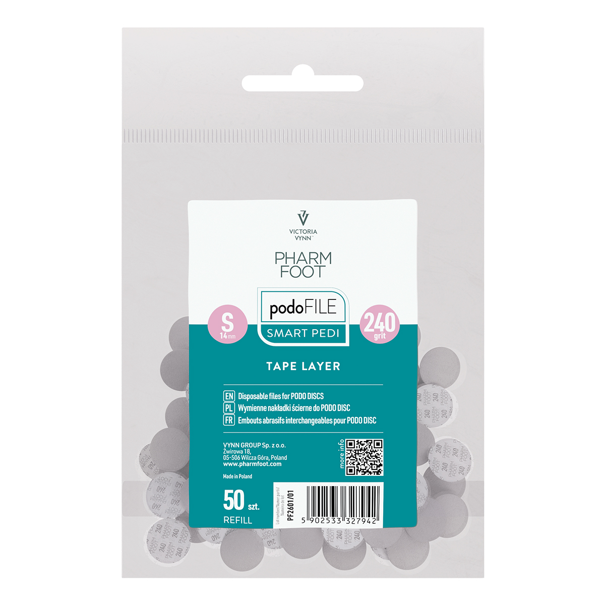 REFILL PODO FILE TAPE LAYER S, 240grit