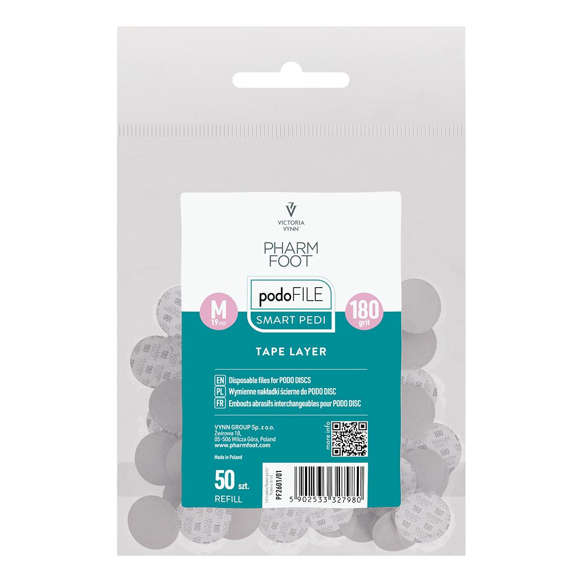 REFILL PODO FILE TAPE LAYER M, 180grit