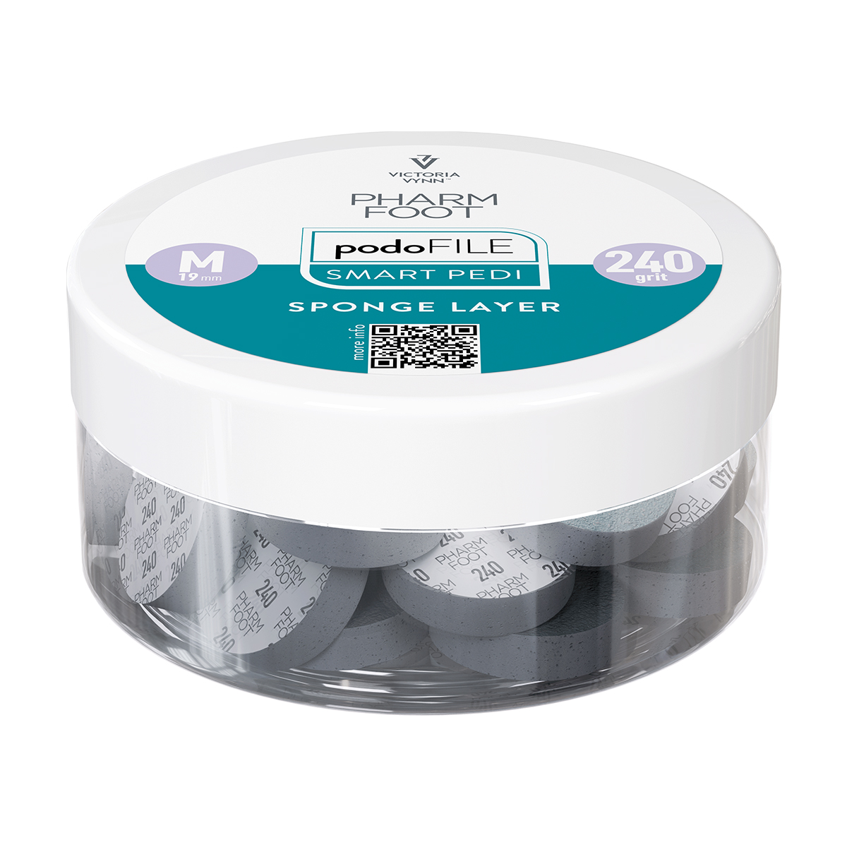 PODO FILE SPONGE LAYER M, 240grit